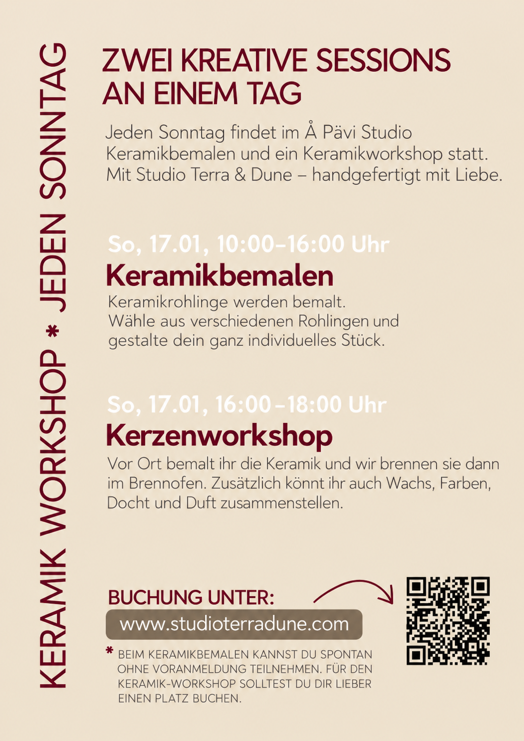 Clay Sunday – Keramik gestalten