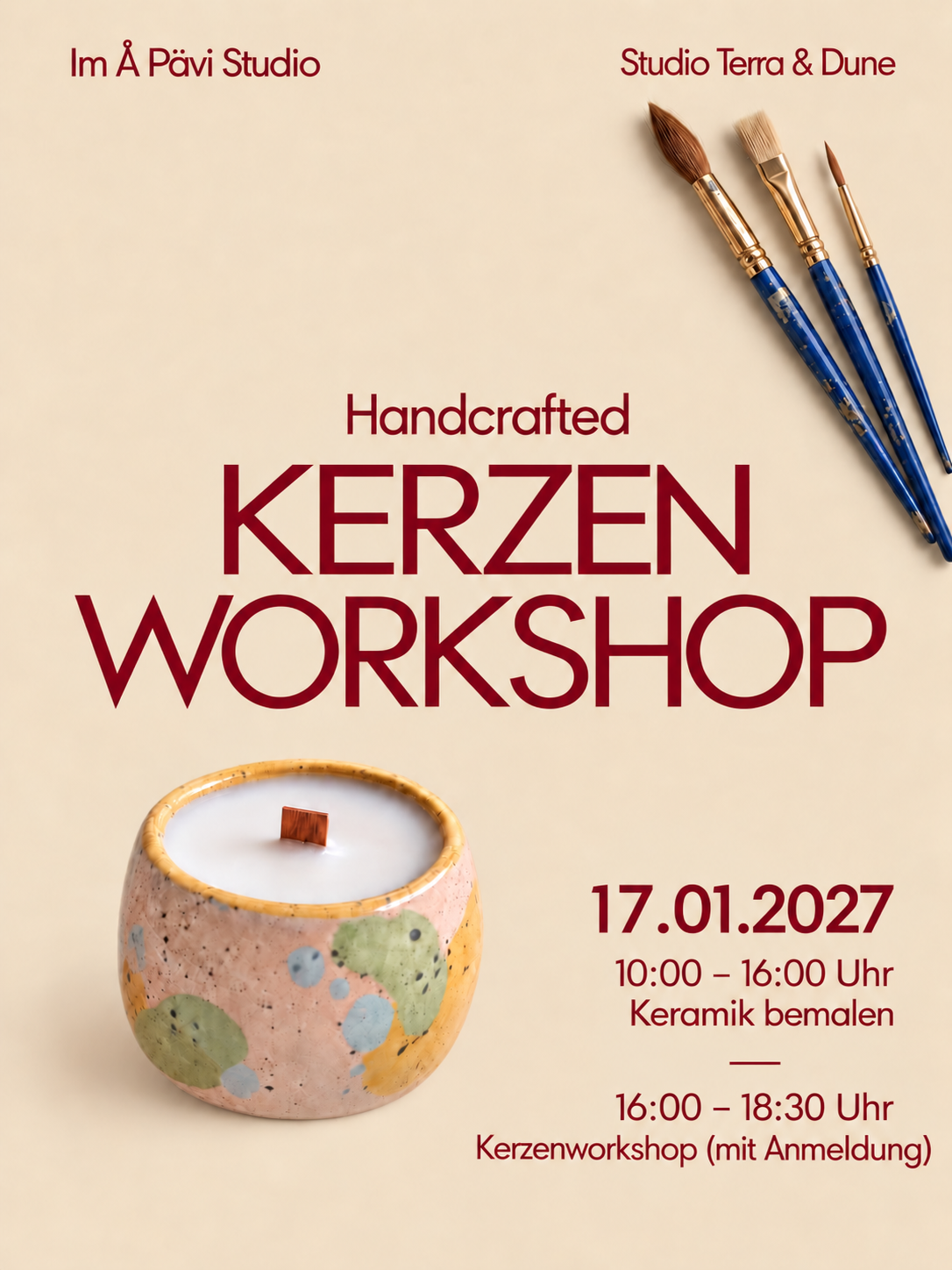 Clay Sunday – Keramik gestalten
