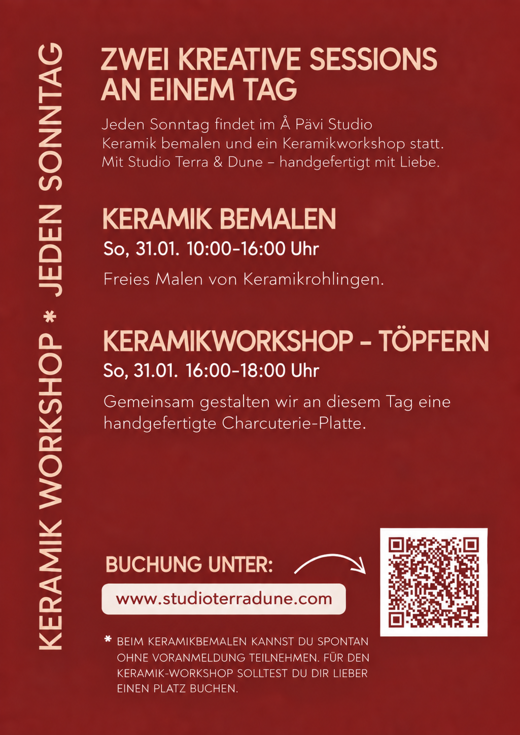 Clay Sunday – Keramik gestalten