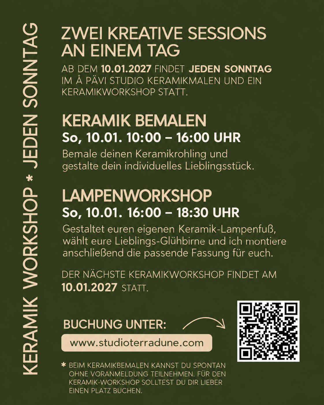 Clay Sunday – Keramik gestalten