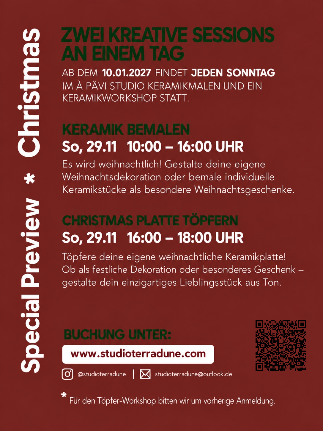 Clay Sunday – Keramik gestalten